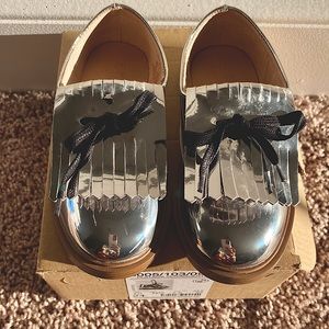 New Zara toddler silver oxford’s